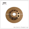 New diamond tool cup wheels for concrete grinding and epoxy removal